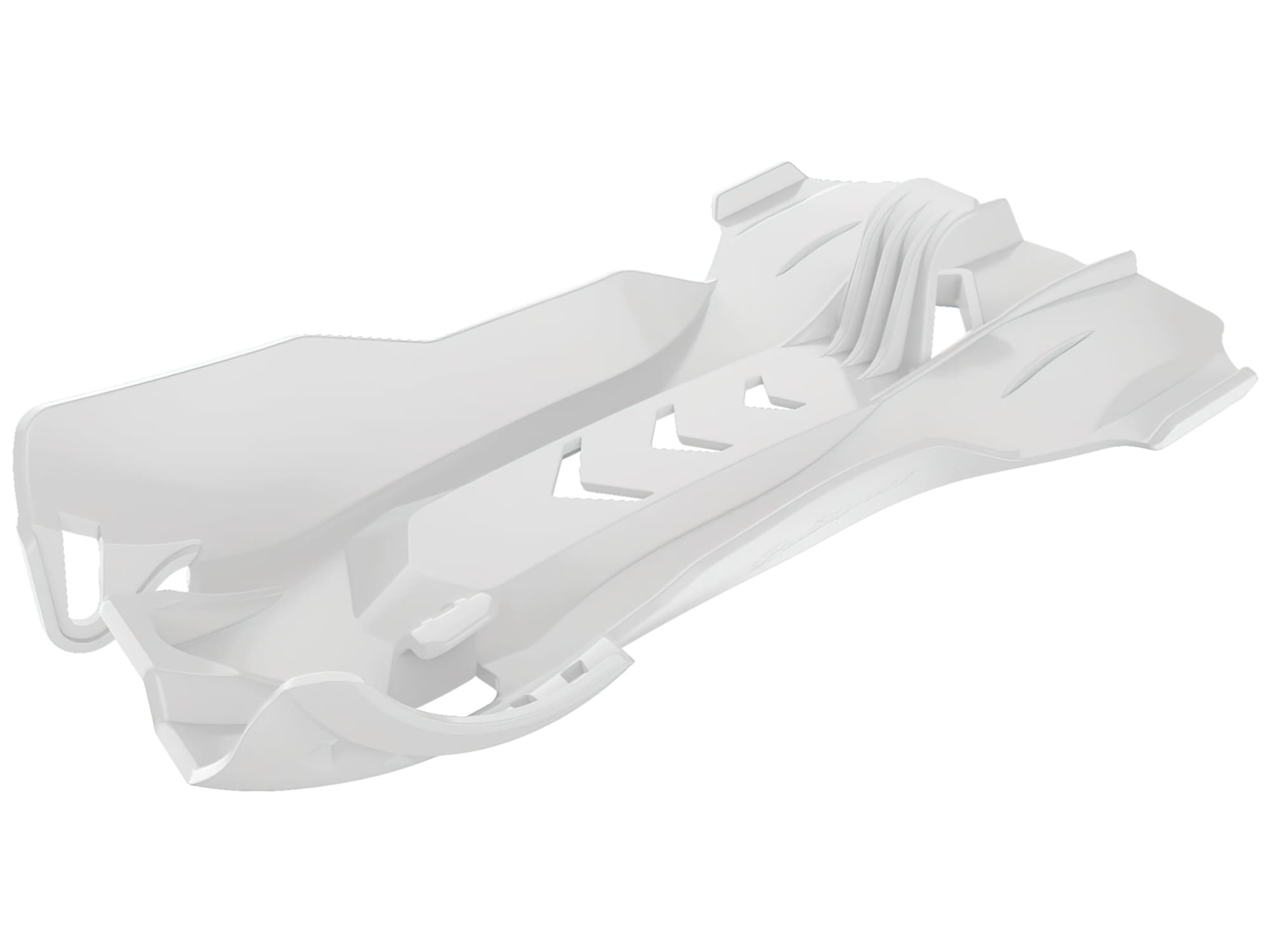 POL-8421000003 Protezione Motore / Skid Plate Polisport Fortress PHD bianco Husqvarna TC 250 / TE 300, COD: POL-8421000003