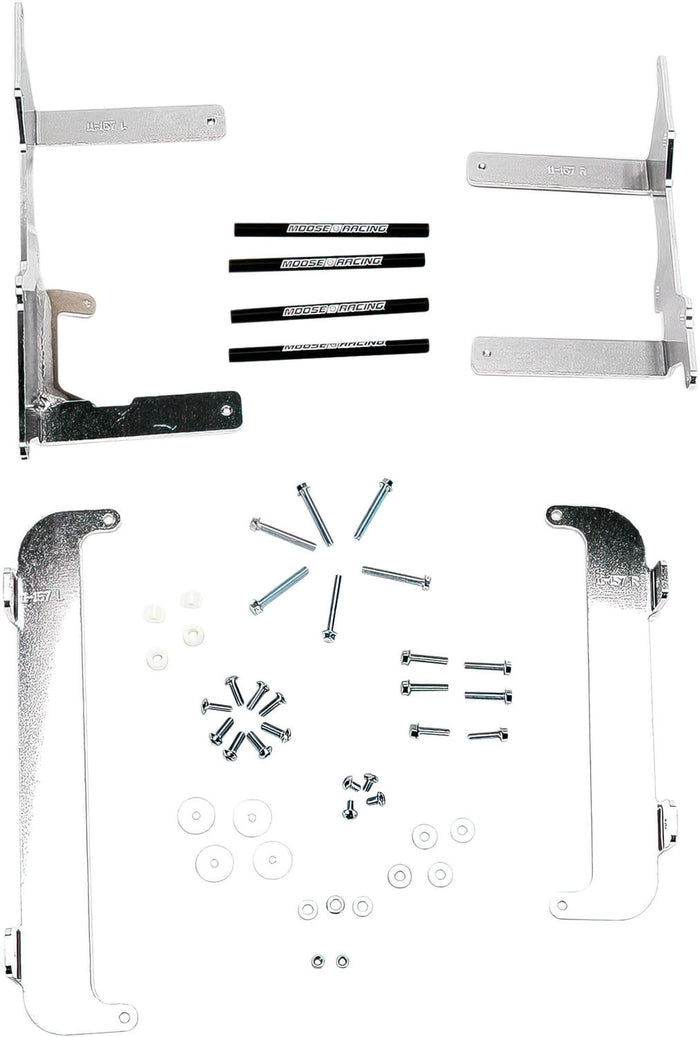 MR19010425 Protezione / Staffa stabilizzatore radiatore alluminio Moose Racing WRF 450