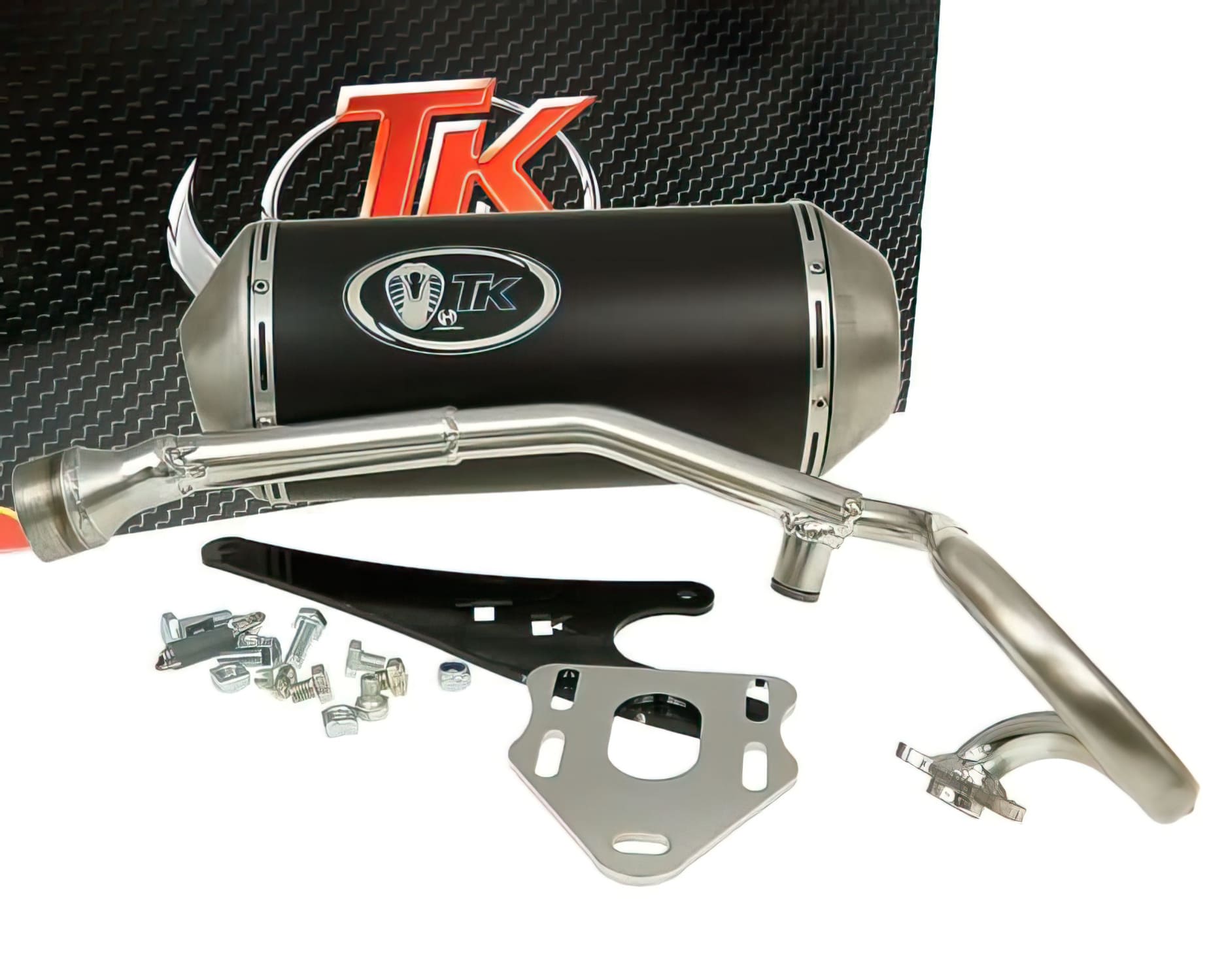 TK-M4T82-N Marmitta Turbo Kit GMax 4T Honda Zoomer / Ruckus, COD: TK-M4T82-N