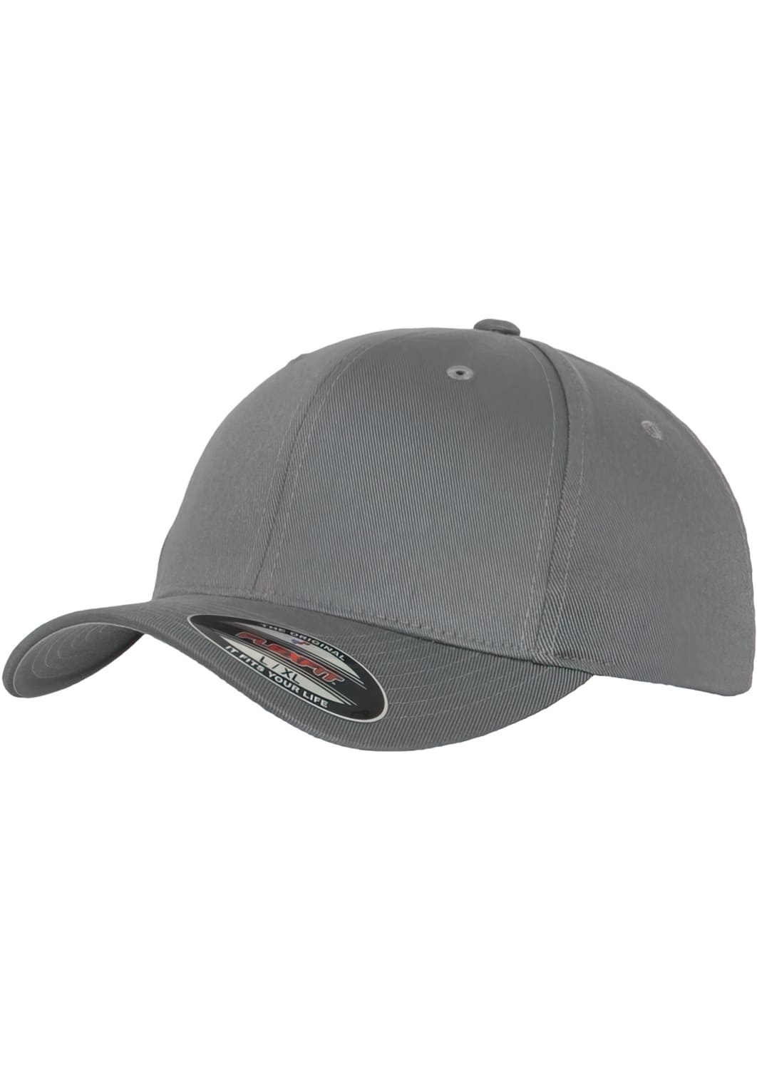 FF-6277-00111-0063 Wooly Combed Flexfit gray Kids cap