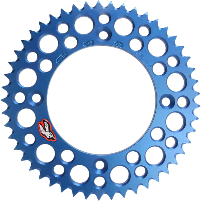 REN-12111725 Corona Renthal 428 Z.49 Ultra Light autopulente blu TC / SX 85, COD: REN-12111725