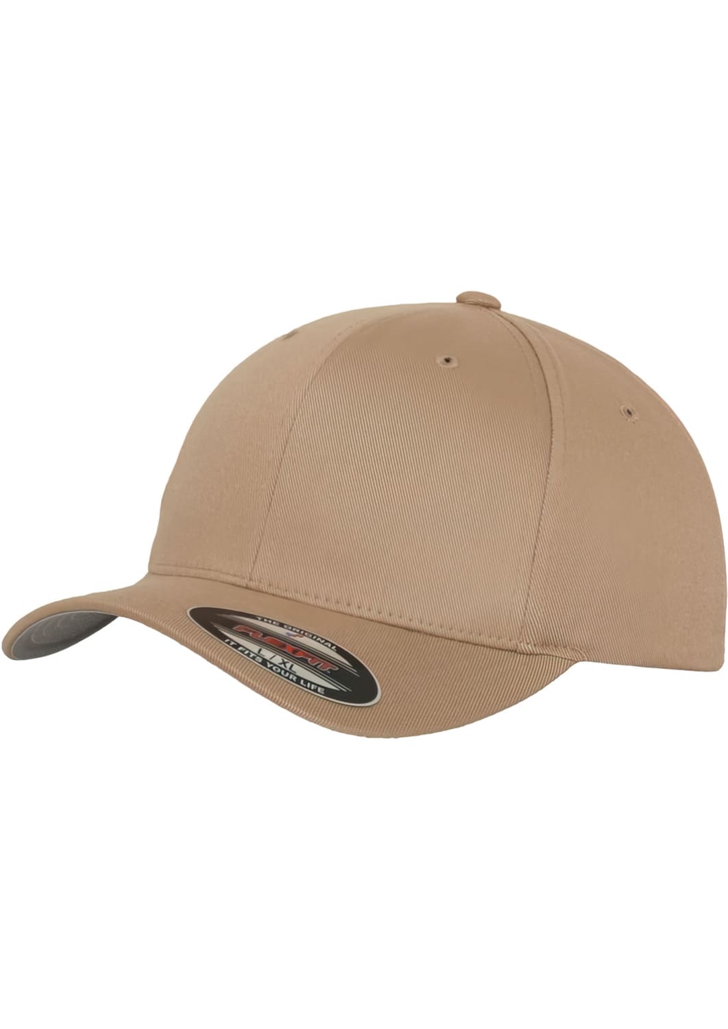 FF-6277-00472-0063 Wooly Combed Flexfit khaki Kids cap