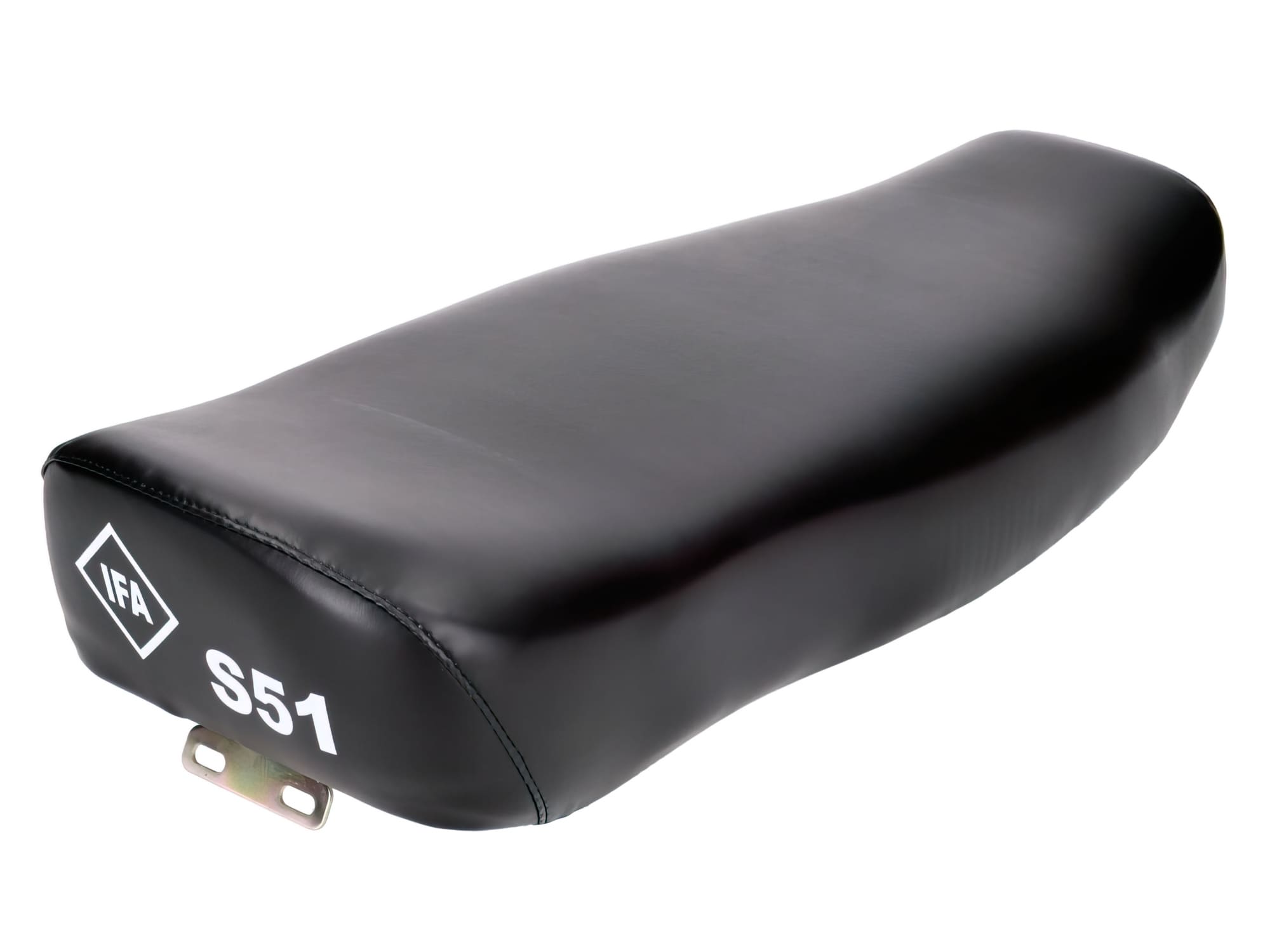 MOF-41840 Sella 2 posti nera con logo IFA S51 Simson S50 / S51 / S70, COD: MOF-41840