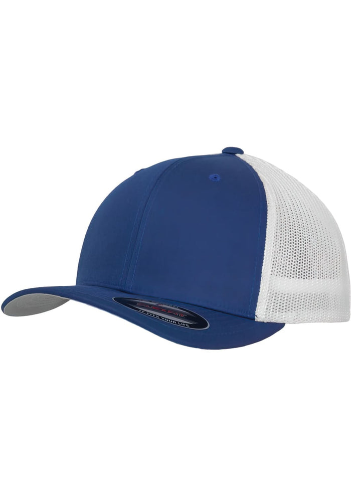 FF-6511T-00204-0053 Cappellino trucker Mesh 2-Tone Flexfit blu/bianco S/M