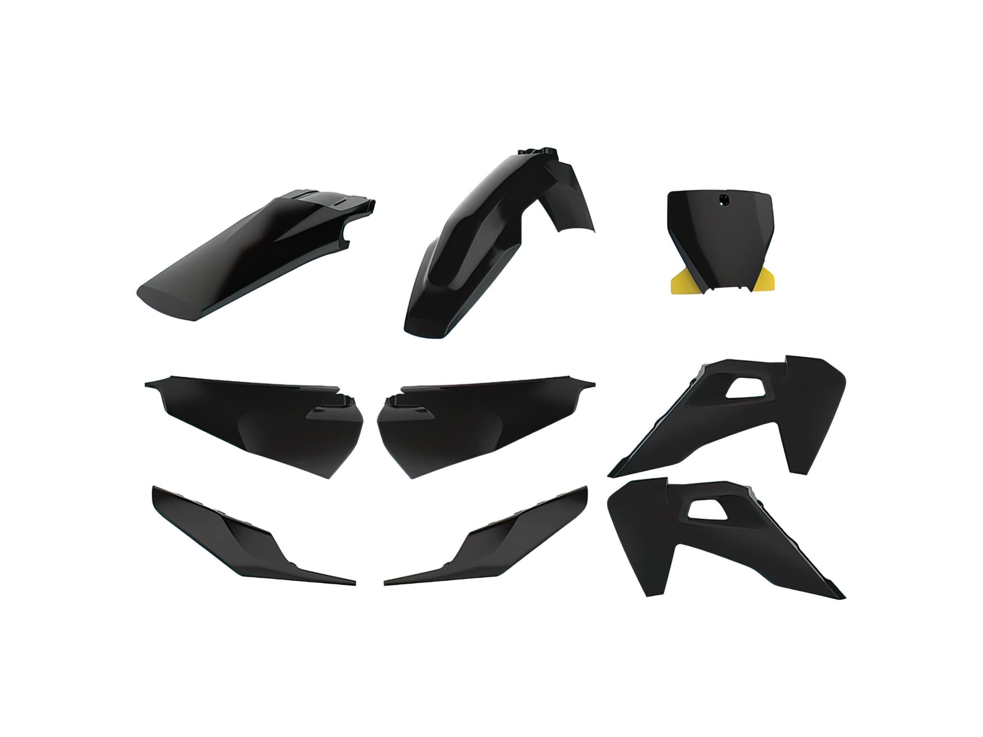 POL-90798 Kit Carena Polisport nero Husqvarna TC / FC