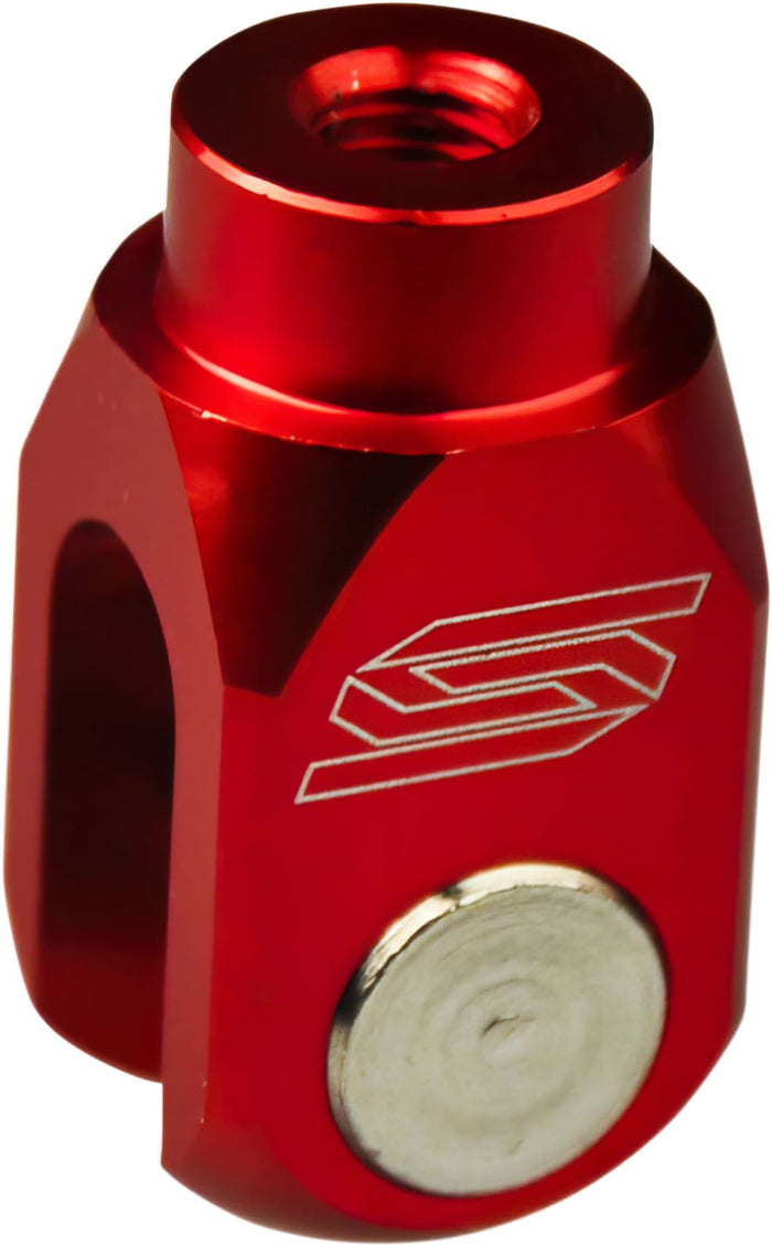 SC-16100221 Supporto pedalina freno Scar CR / CRF rosso, COD: SC-16100221