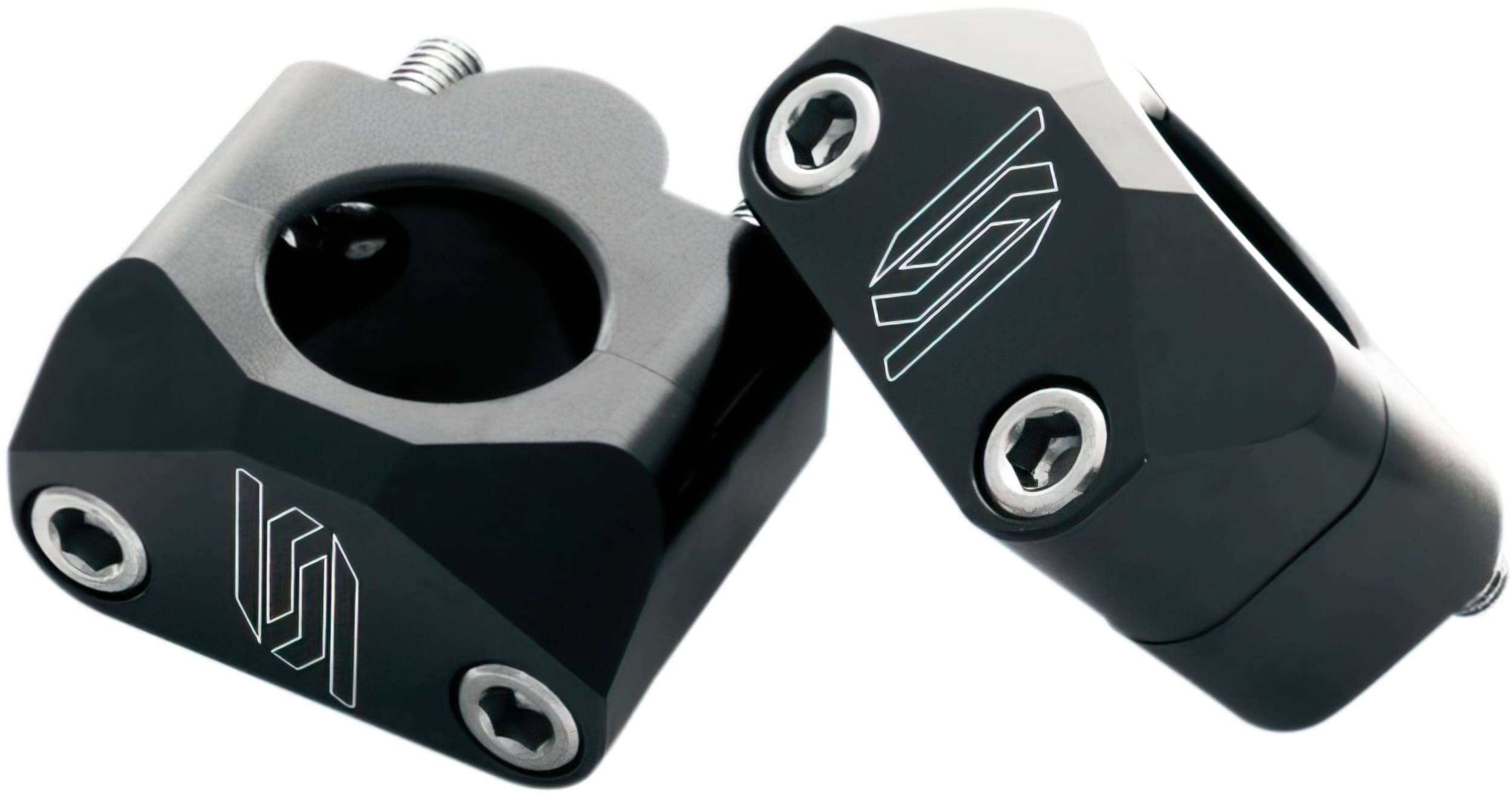 SC-06030306 Fascette manubrio Scar universale 28,6mm nero, COD: SC-06030306