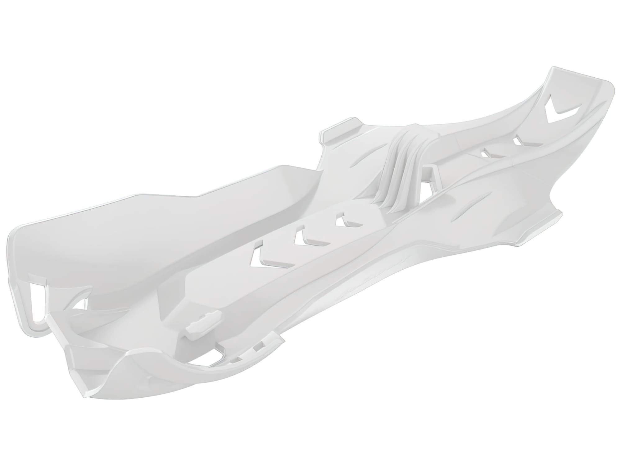 POL-8418700001 Protezione Motore / Skid Plate Polisport Fortress PHD con protections de biellettes bianco Husqvarna TC 250 / TE 300