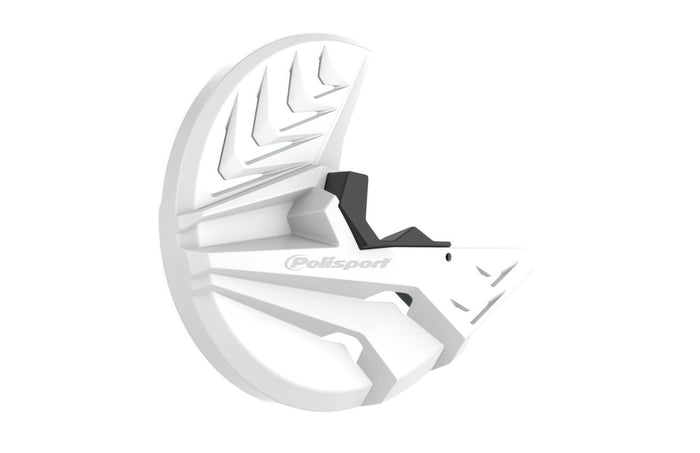 POL-8557100003 Protezione Disco Freno + piede forcella Polisport bianco Beta RR, COD: POL-8557100003