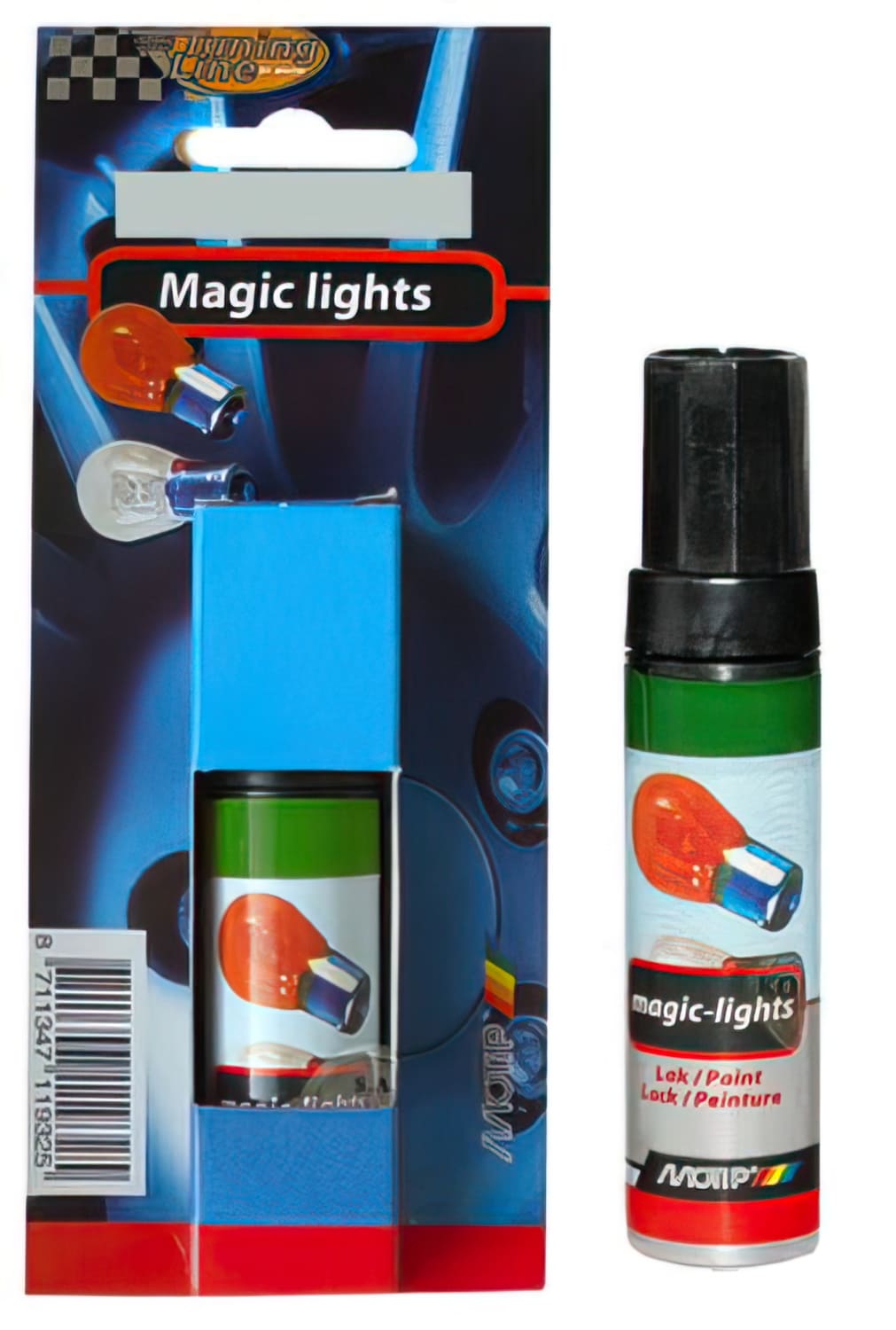 MOTIP2012 Vernice per lampadine Magic Lights Motip verde 12ml