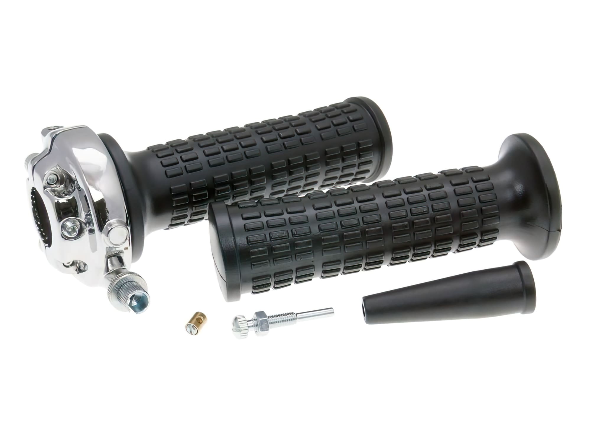MOF-34600 Set Comando Gas Domino cromato / nero Lario, COD: MOF-34600