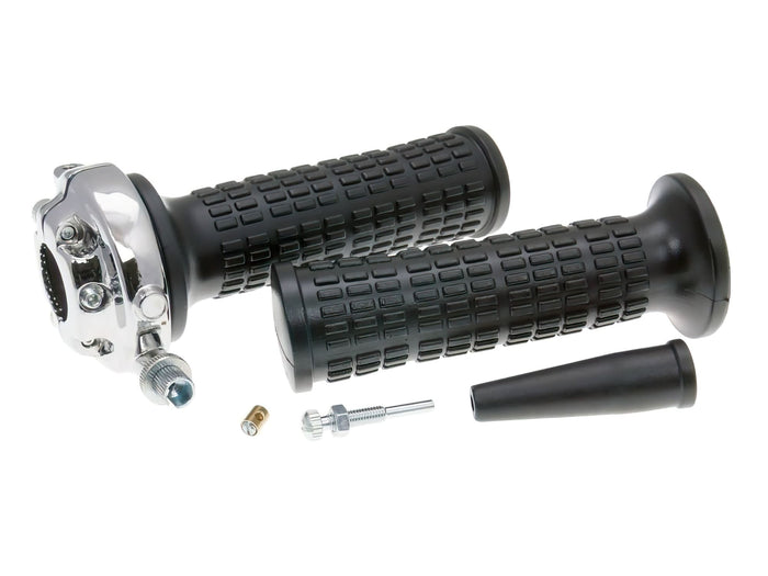MOF-34600 Set Comando Gas Domino cromato / nero Lario, COD: MOF-34600