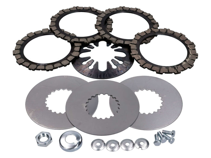 MOF-41485 Set dischi frizione 18 pezzi Simson S51 / S53 / S70 / S83 / SR50 / SR80 / KR51/2 / M531 / M541 / M741