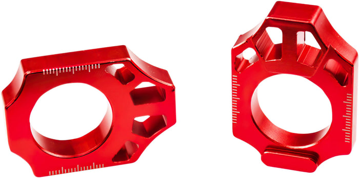 SC-12310512 Scar Tendicatena / blocchi asse alluminio CR / CRF rosso