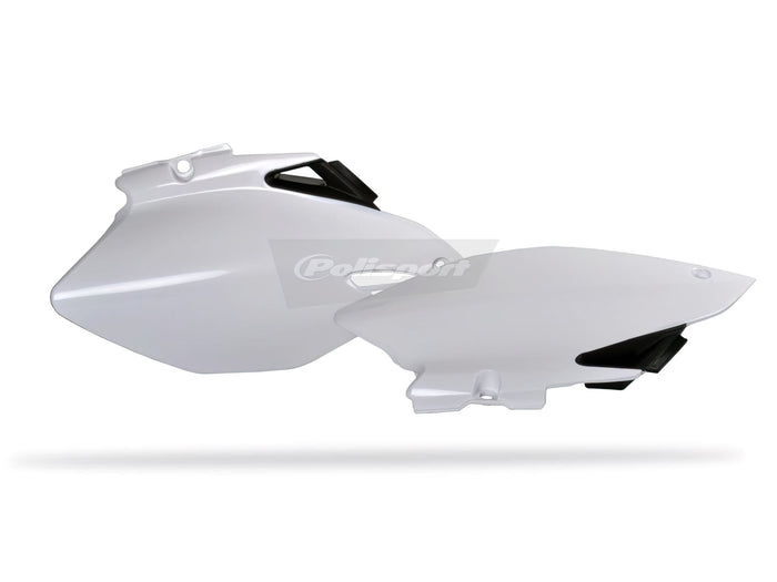 POL-PS117W12 Carene laterali Polisport YZF 250 / 450 06-09 bianco, COD: POL-PS117W12