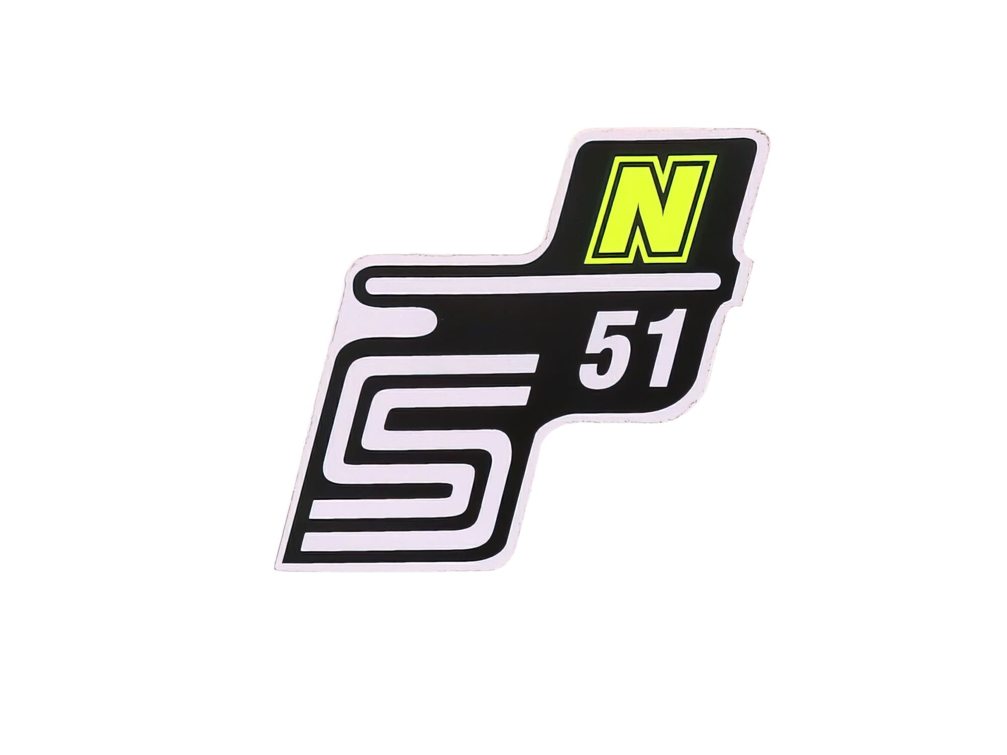 MOF-41994 Adesivo S51 N giallo neon Simson S51, COD: MOF-41994