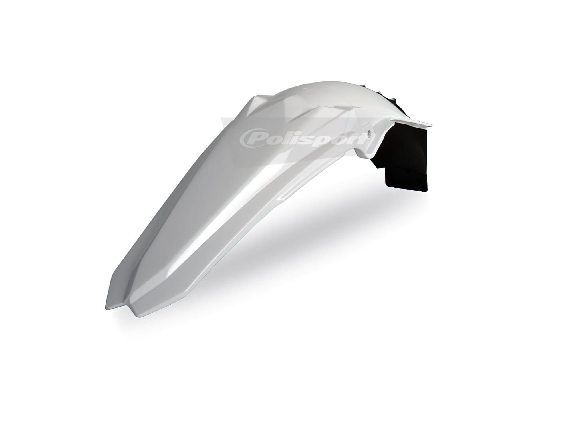 POL-PS116W07 Parafango posteriore Polisport YZF 450 10-13 bianco, COD: POL-PS116W07