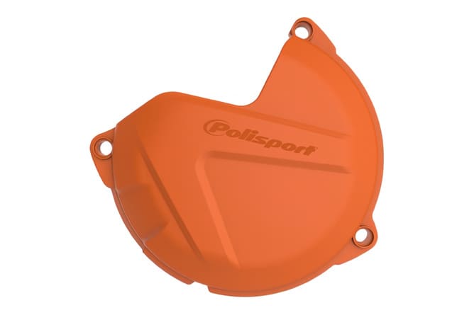 POL-8448700001 Protezione Carter Frizione Polisport arancione KTM / Husqvarna