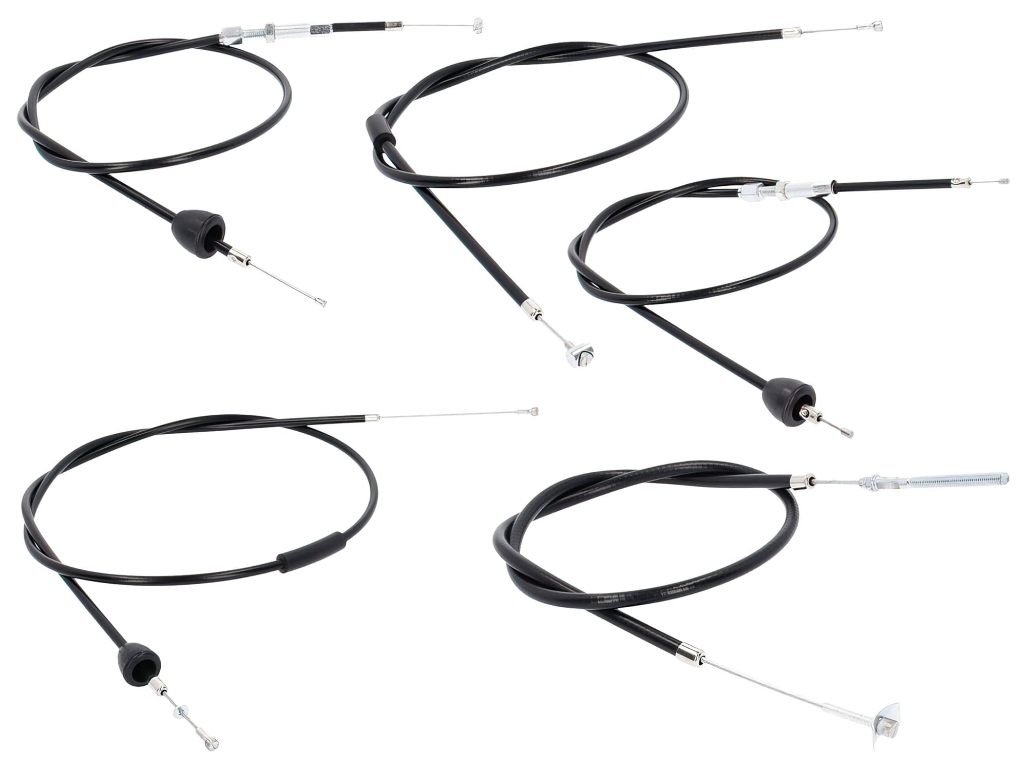 MOF-KIT.C.39923 Bowden cable set black Simson Schwalbe KR51/1 (-1975)