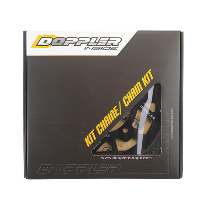 CGN503783 Kit Catena alluminio nero 13x53 - 420 Doppler Rieju MRT / Yamaha DT, COD: CGN503783