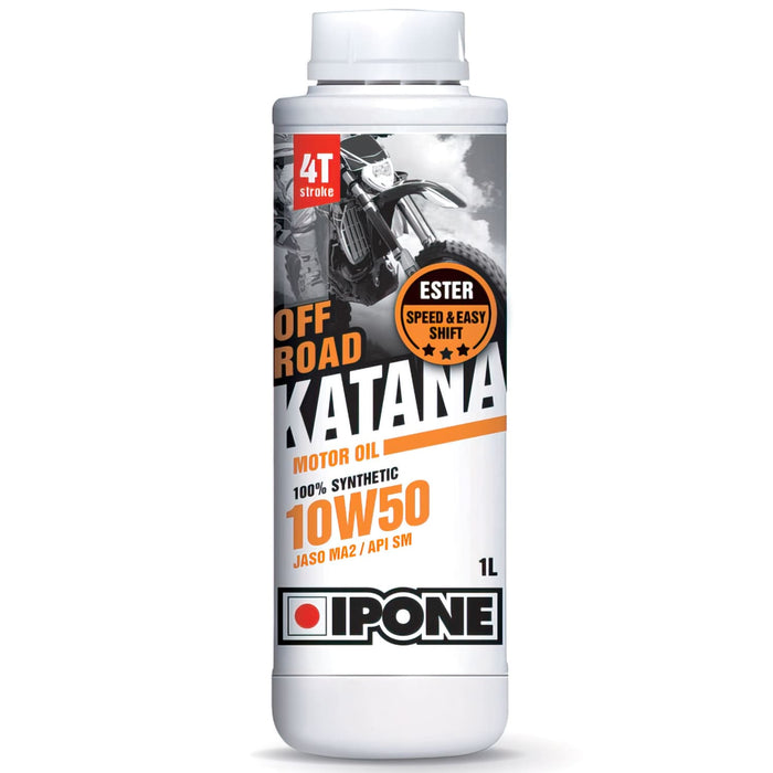 IP-KOFFROAD-10W50/1L Olio Motore 4 tempi 10W50 Ipone Katana Off Road 100% sintetico 1L, COD: IP-KOFFROAD-10W50/1L