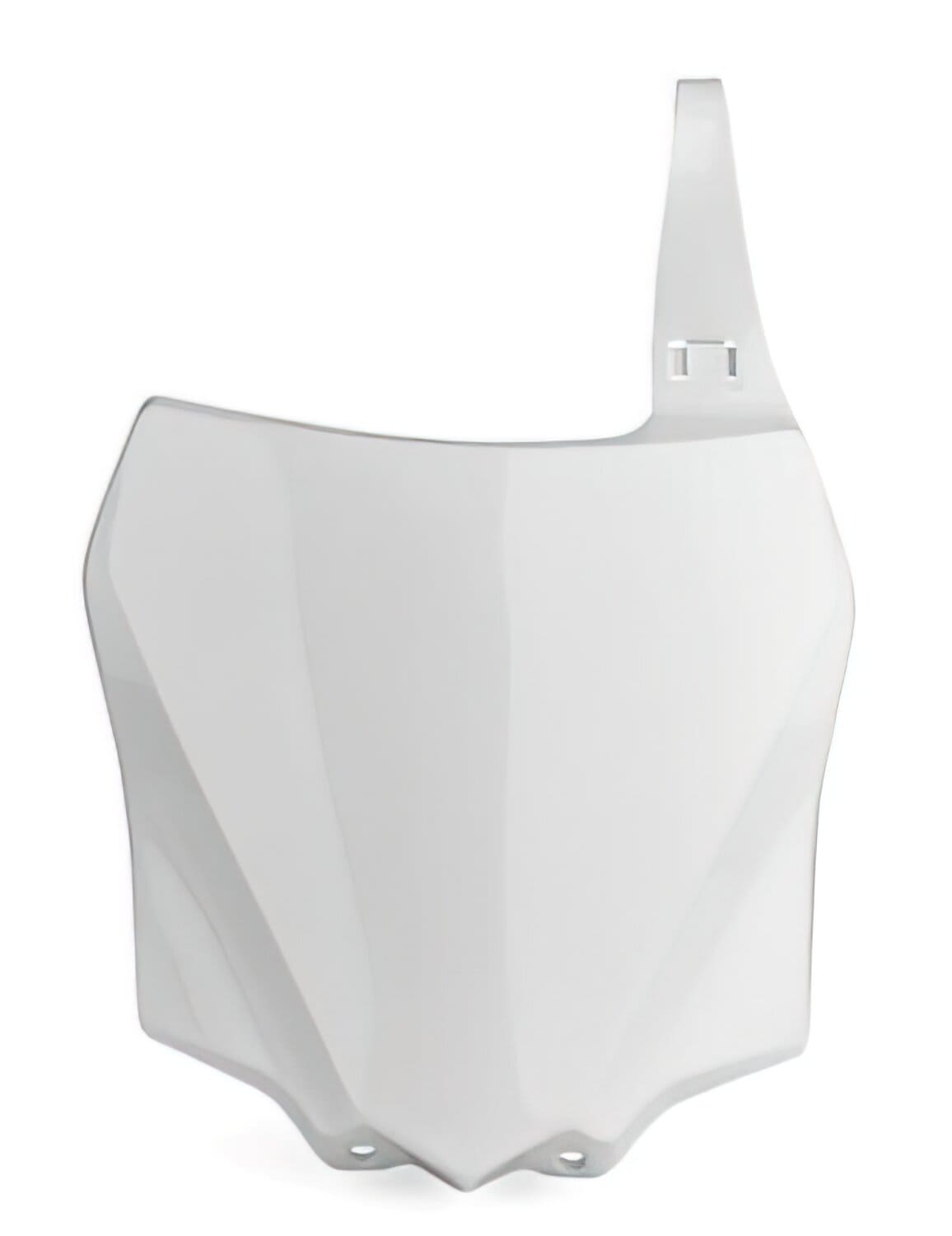 POL-PS513W07 Race Number Plate KX 85 white after 2014