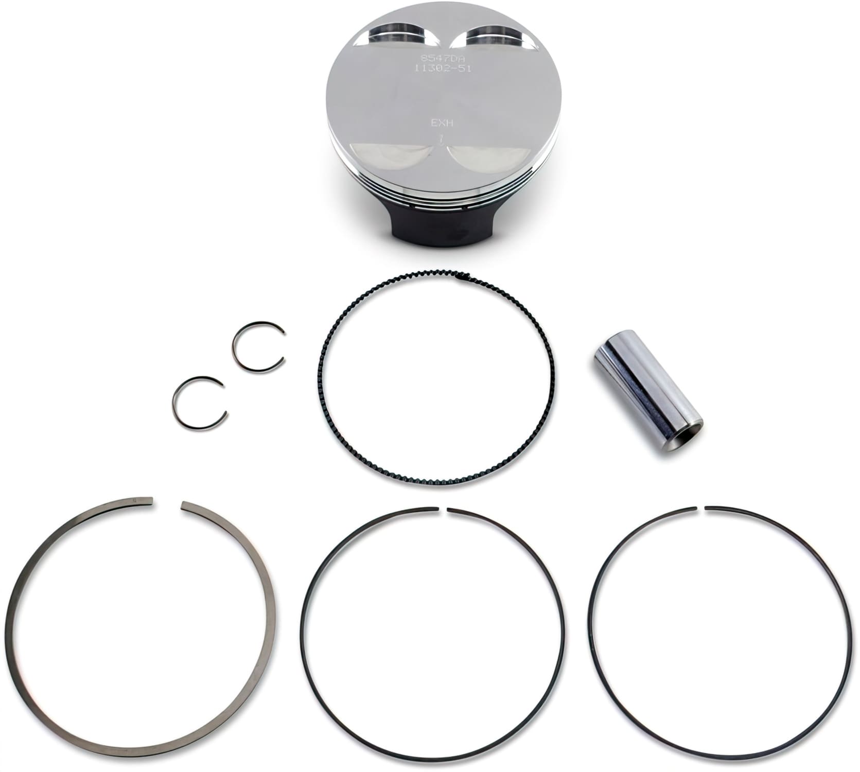 AT-09100054 Pistone SX / EXC 520 taglia A