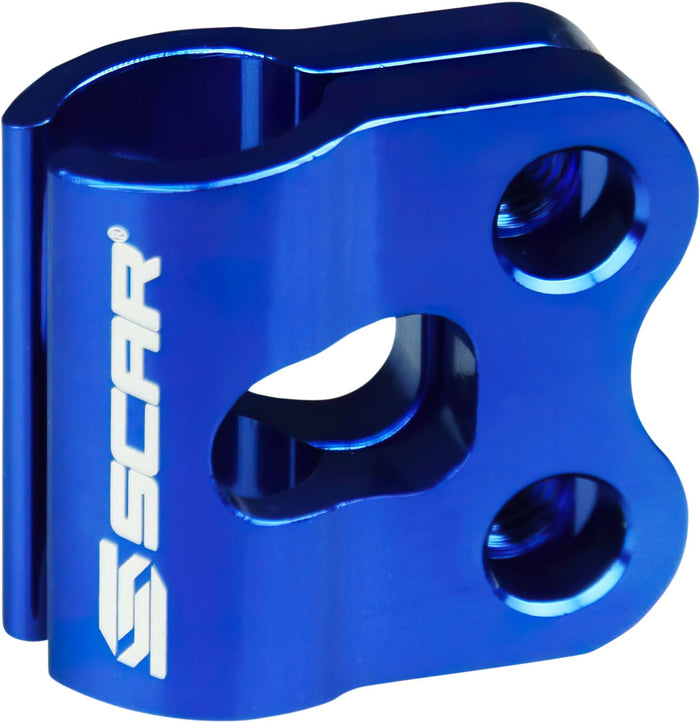 SC-17420703 Guida tubo freno anteriore Scar Kawasaki / Suzuki blu, COD: SC-17420703