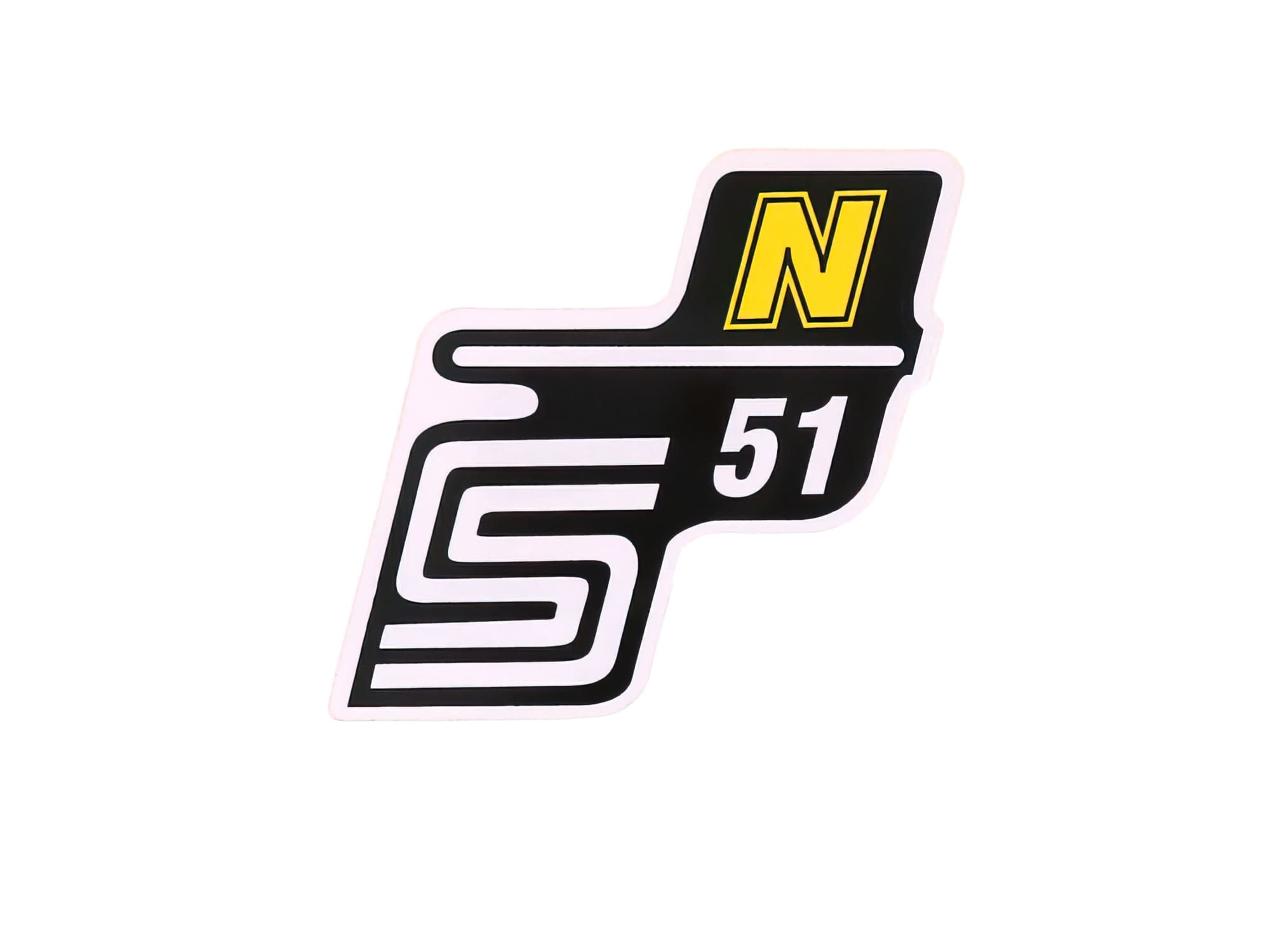 MOF-41991 Adesivo S51 N giallo Simson S51, COD: MOF-41991