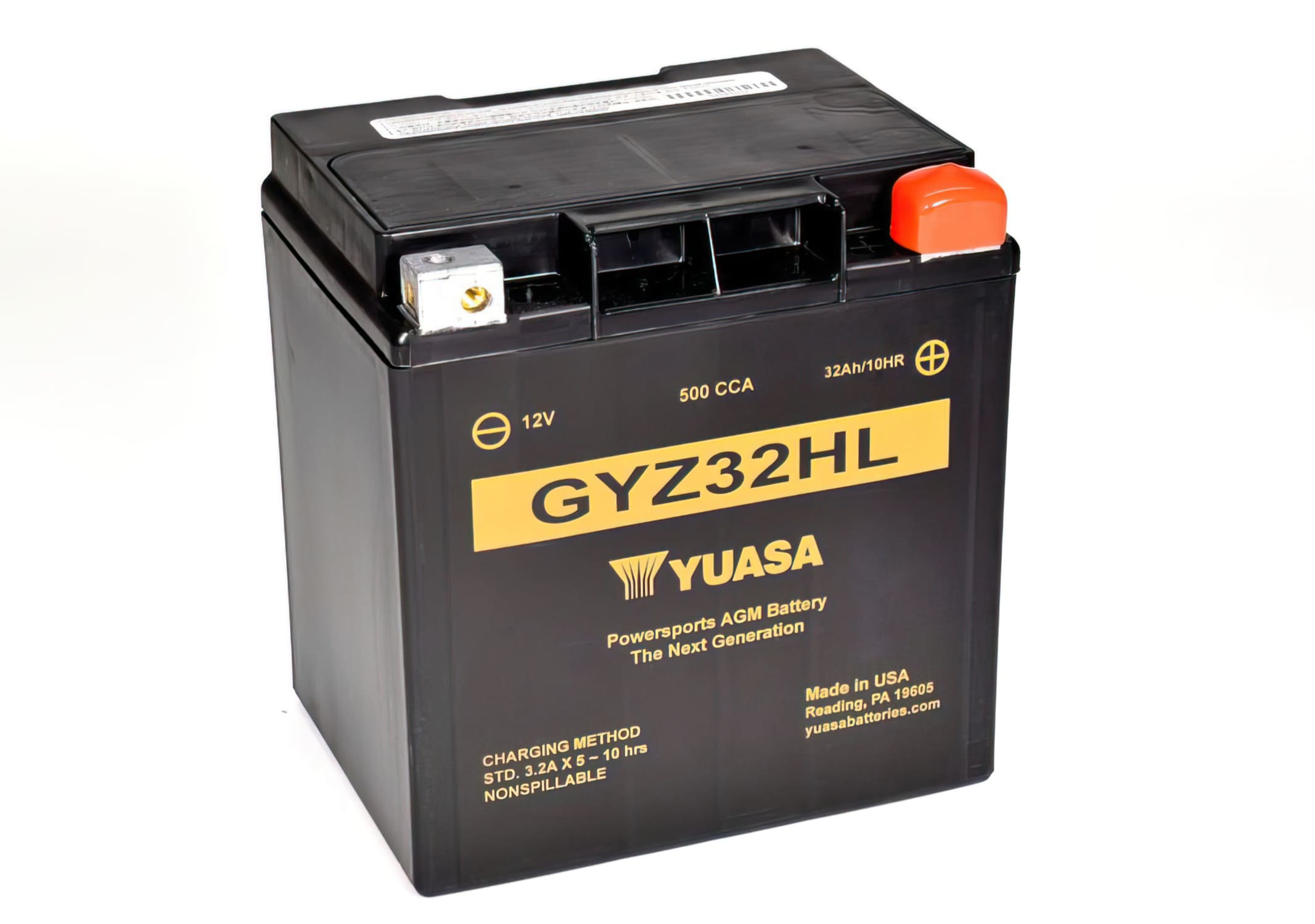 YUA36274 Batteria Yuasa GYZ32HL WET MF Gel senza manutenzione - pronto per l'installazione