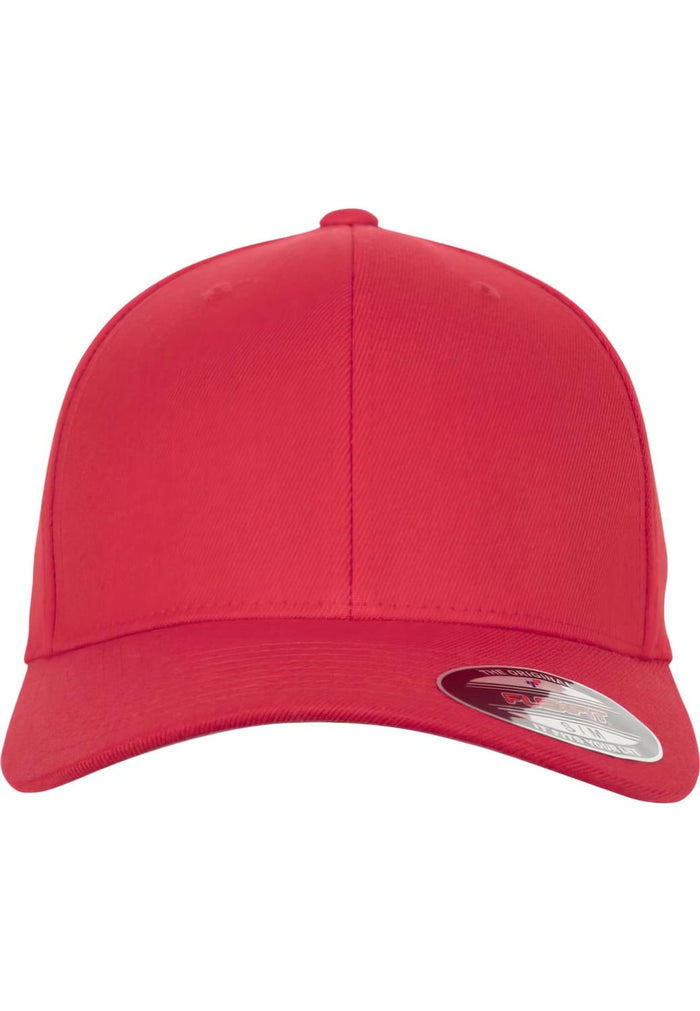 FF-6477-00199-0053 Cappellino Wool Blend Flexfit rosso S/M