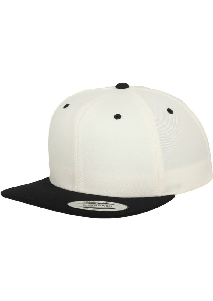 FF-6089MT-00597-0050 Cappellino snapback Classic 2-Tone Flexfit natural/nero