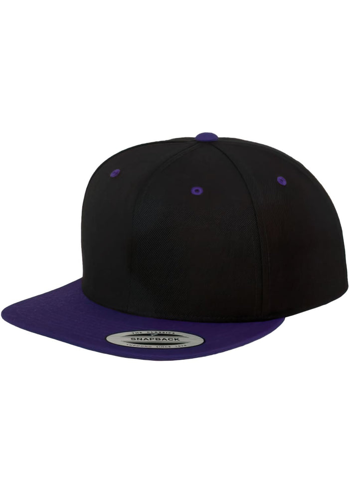 FF-6089MT-00040-0050 Cappellino snapback Classic 2-Tone Flexfit nero/pur