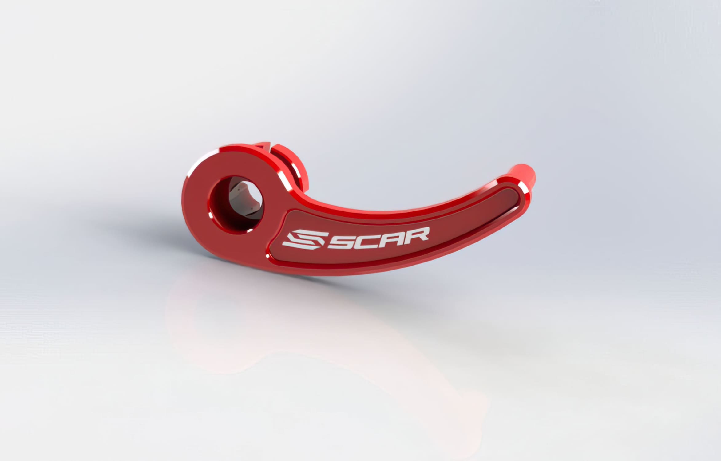 SC-38110112 Front wheel axle extractor Scar GasGas red