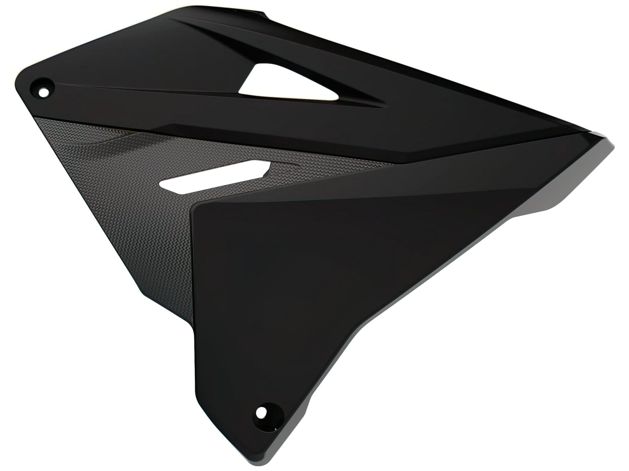 POL-8483400001 Carene laterale anteriore Polisport Restyle 2019 nero Suzuki RM 125 / 250, COD: POL-8483400001