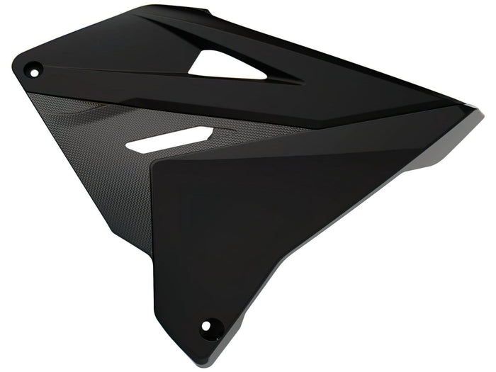 POL-8483400001 Carene laterale anteriore Polisport Restyle 2019 nero Suzuki RM 125 / 250, COD: POL-8483400001