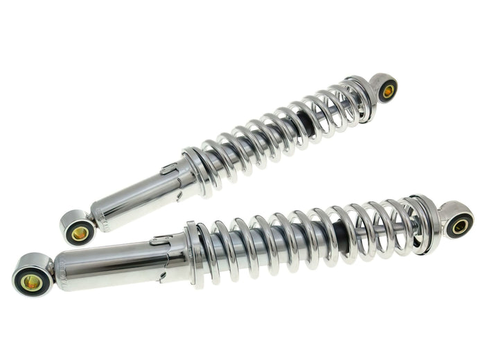 MOF-29681 Ammortizzatori meccanici cromato L.340mm Puch Maxi / Condor (x2), COD: MOF-29681
