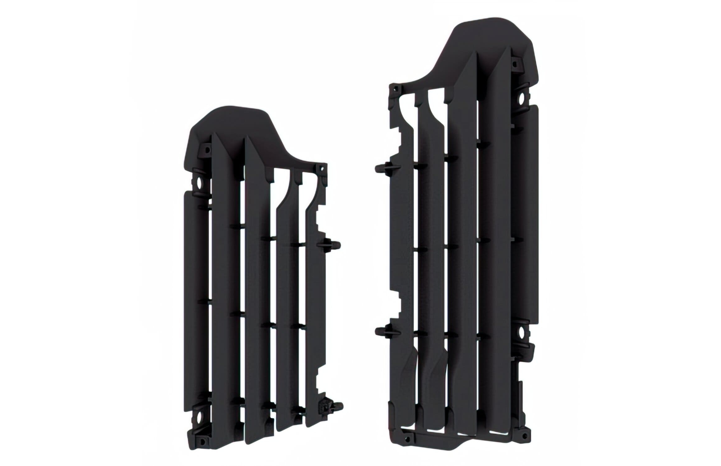 POL-8583000029 Protezione Radiatore Polisport nero Suzuki RM-Z 450, COD: POL-8583000029