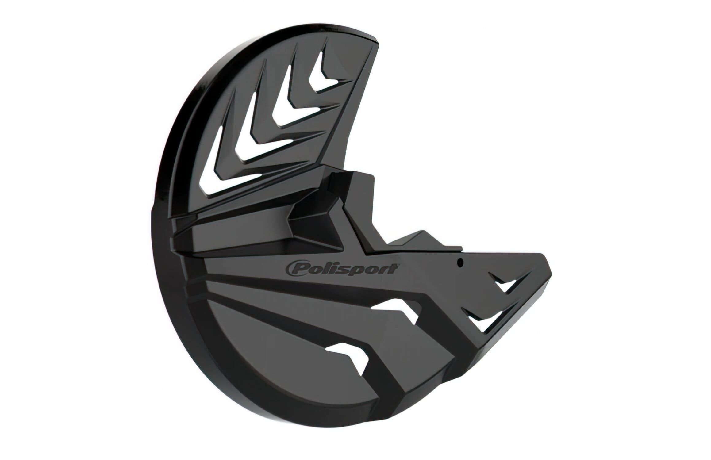 POL-8398600016 Protezione Disco Freno + piede forcella Polisport nero Beta RR, COD: POL-8398600016