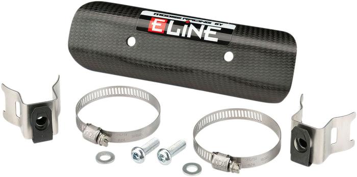 MR18611394 Protezione scarico carbone 4T Moose Racing universale 152 mm, COD: MR18611394