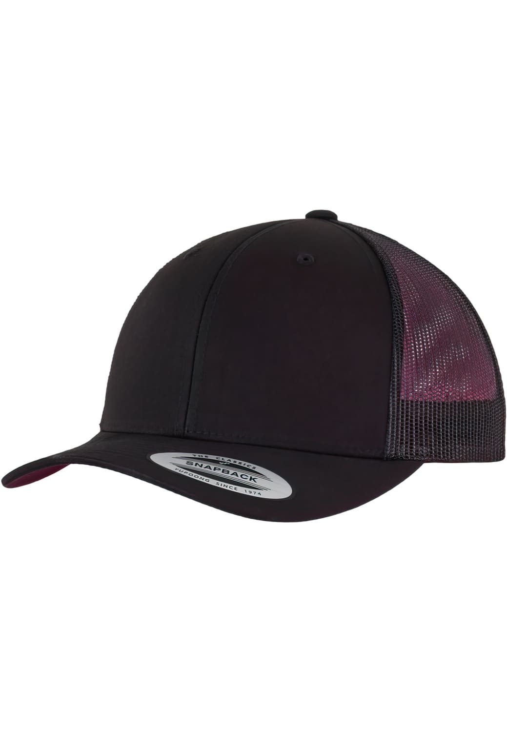 FF-6606-00007-0050 Retro Flexfit Trucker Hat Black