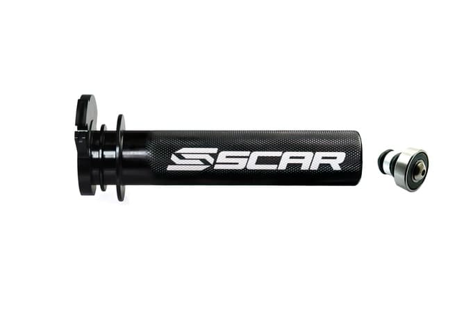 SC-06320701 Tubo comando gas Scaralluminio con cuscinetto YZ 125 / 250 nero, COD: SC-06320701