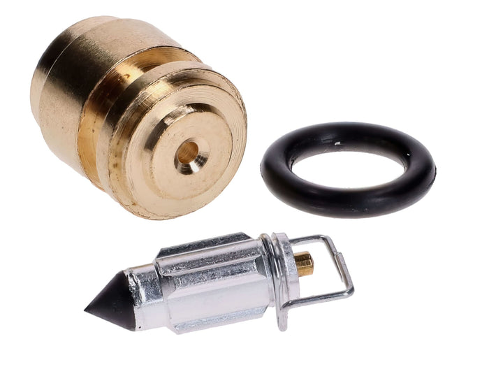 NK201.37 Kit spillo galleggiante con sede Naraku Mikuni carburatore 2 tempi, COD: NK201.37