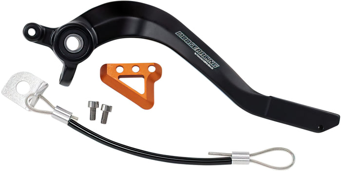 MR16100342 Pedale Freno alluminio Moose Racing SX 85 arancione, COD: MR16100342