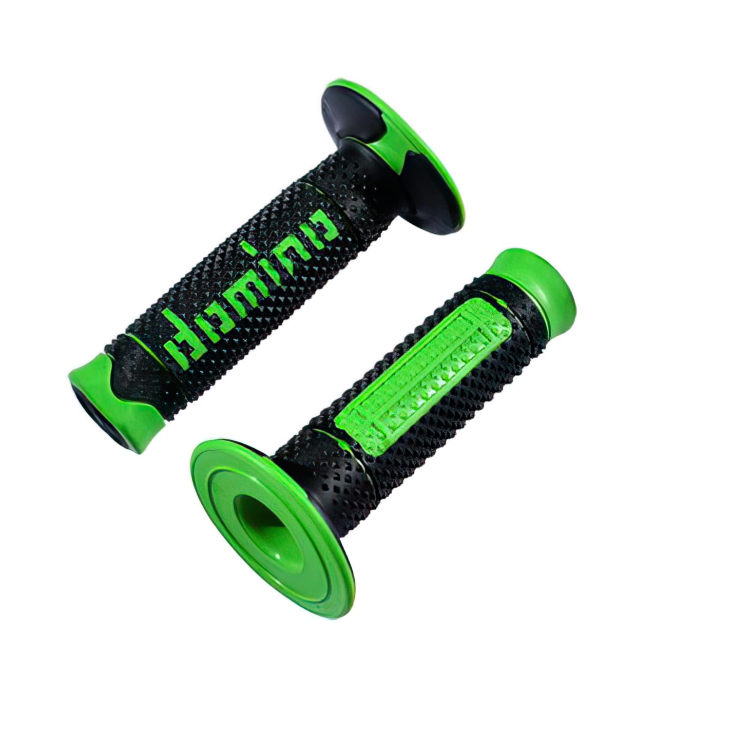 DOMA260/GR Manopole Turismo Domino A260 nero / verde, COD: DOMA260/GR