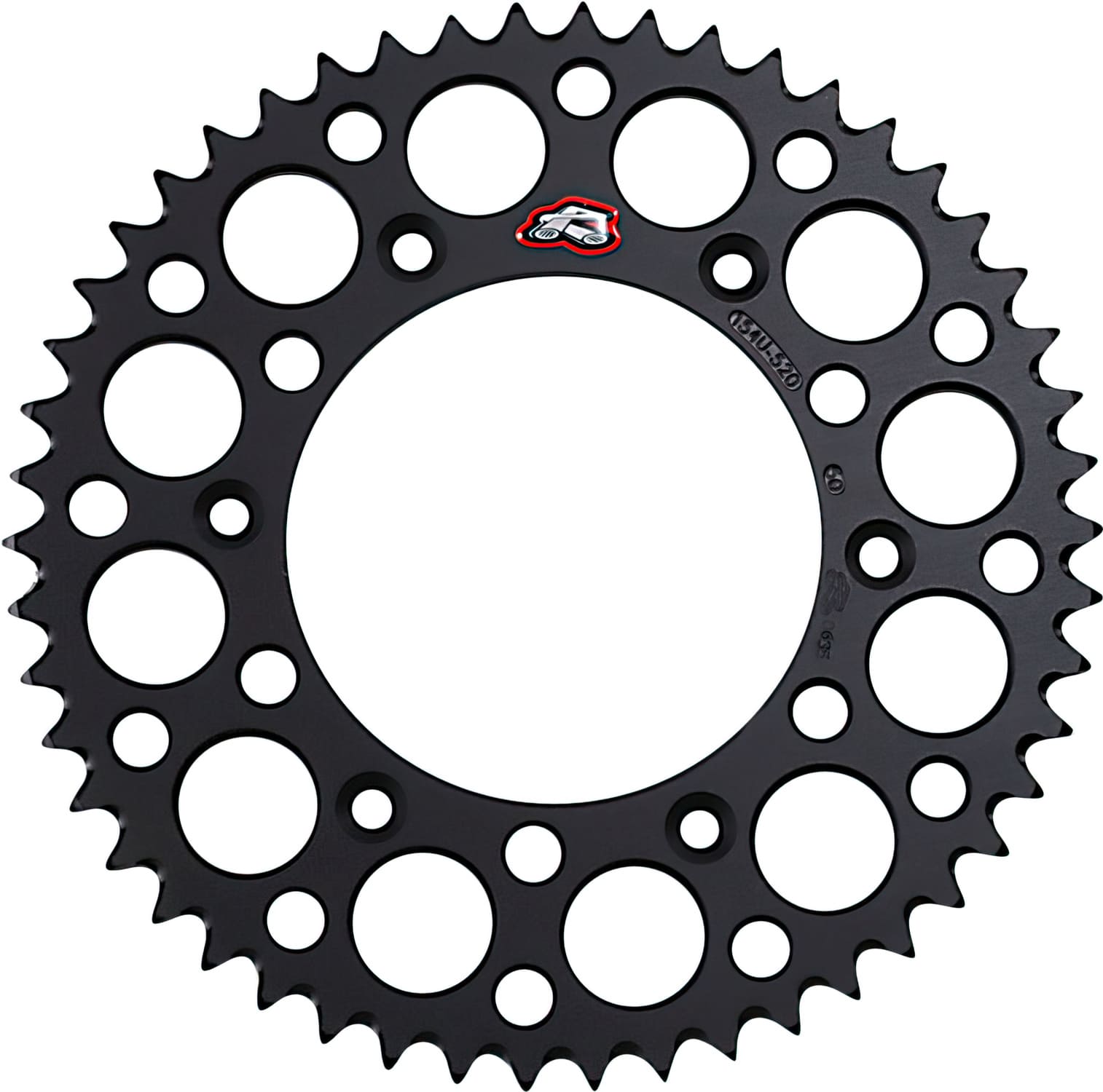 REN-12110032 Corona Renthal 520 Z.50 Ultra Light autopulente nero CR / CRF, COD: REN-12110032