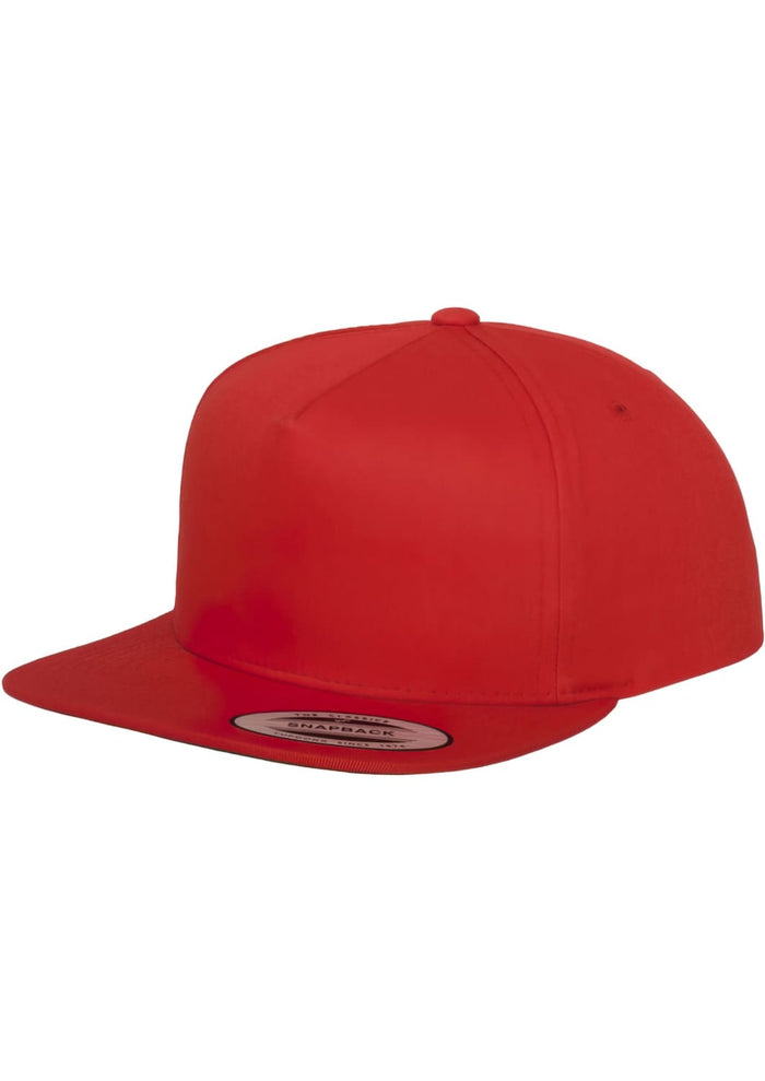 FF-6007-00199-0050 Cappellino snapback Classic 5 Panel Flexfit rosso