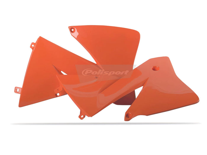 POL-PS315K14 Carene laterale anteriore KTM EXC 01-02 arancione, COD: POL-PS315K14