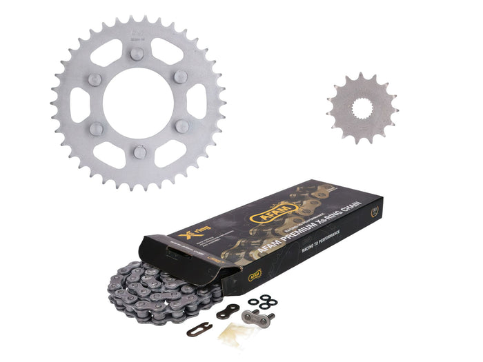 AFAMKS-A-176 Kit Catena AFAM 15x38 Aprilia AF1 125 Futura / Sport / Europa, COD: AFAMKS-A-176