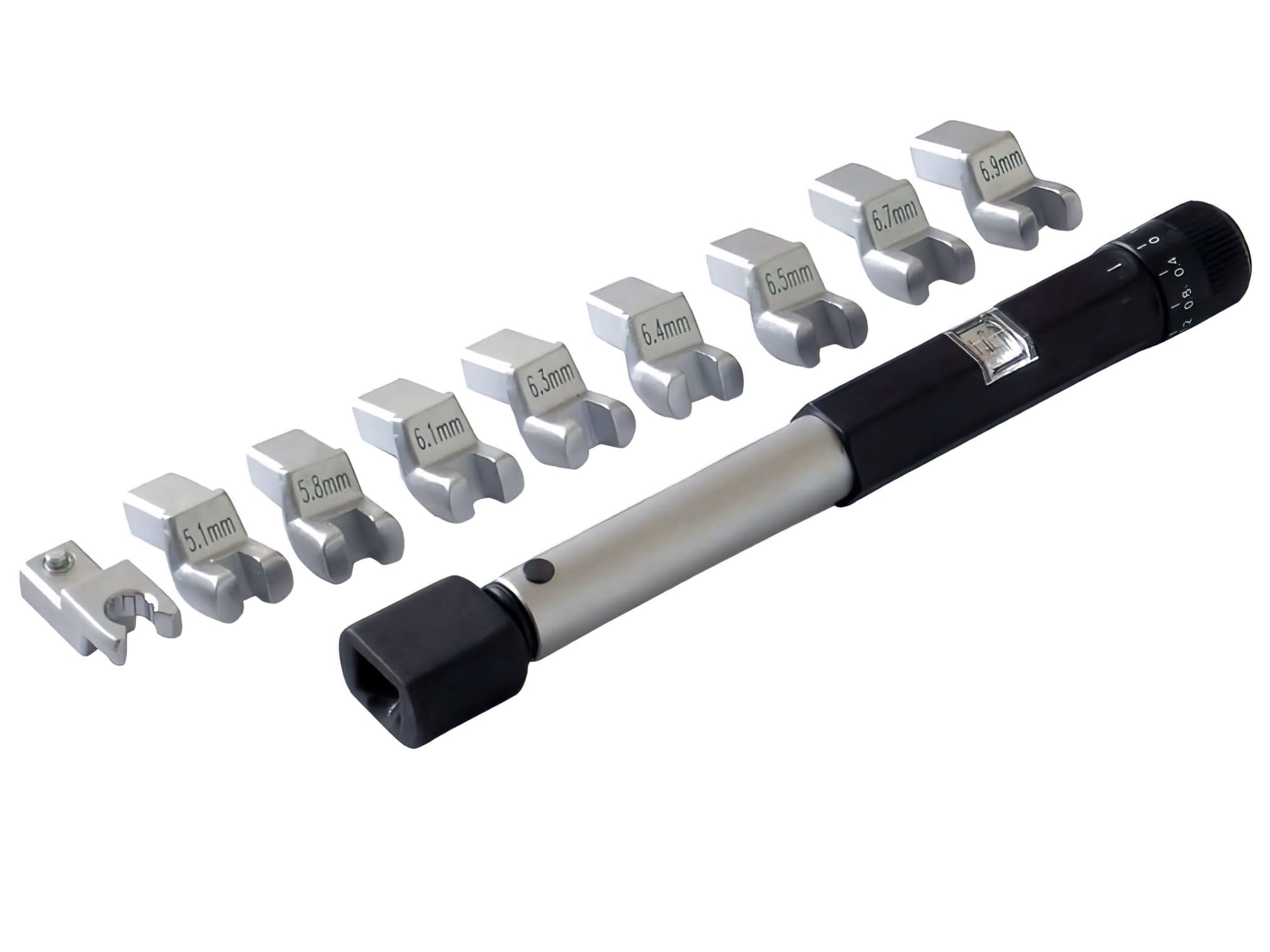 WB-30678 Kit chiavi tiraraggi dinamometrica Buzzetti (8 innesti)